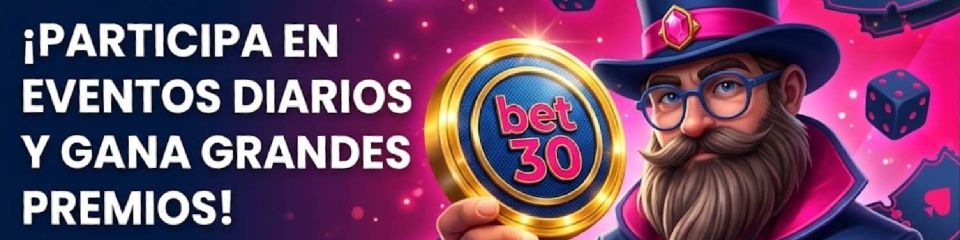 Banner promocional Bet30 1